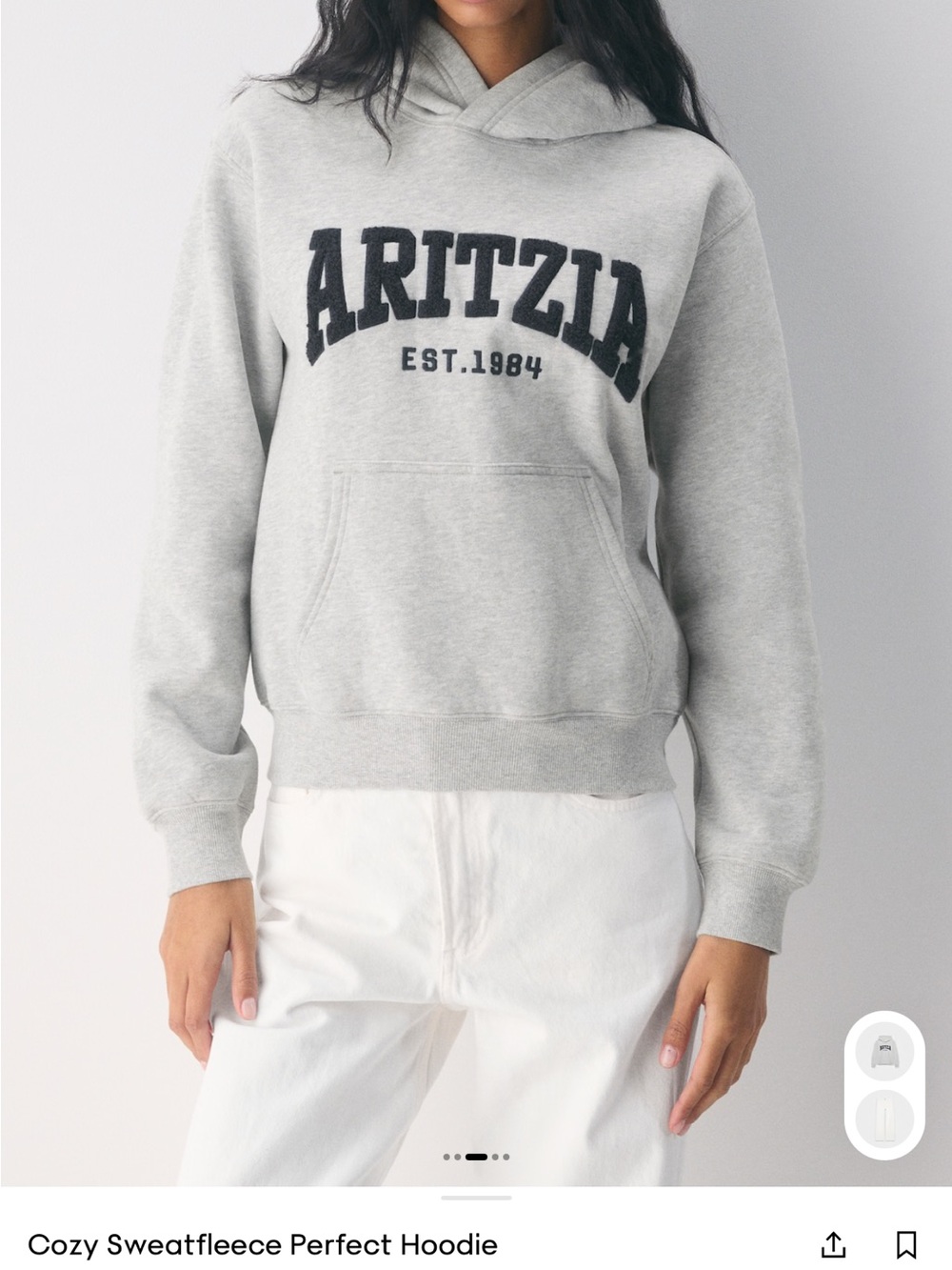 Cozy Sweatfleece Perfect Hoodie size XL - Picture 2 of 7